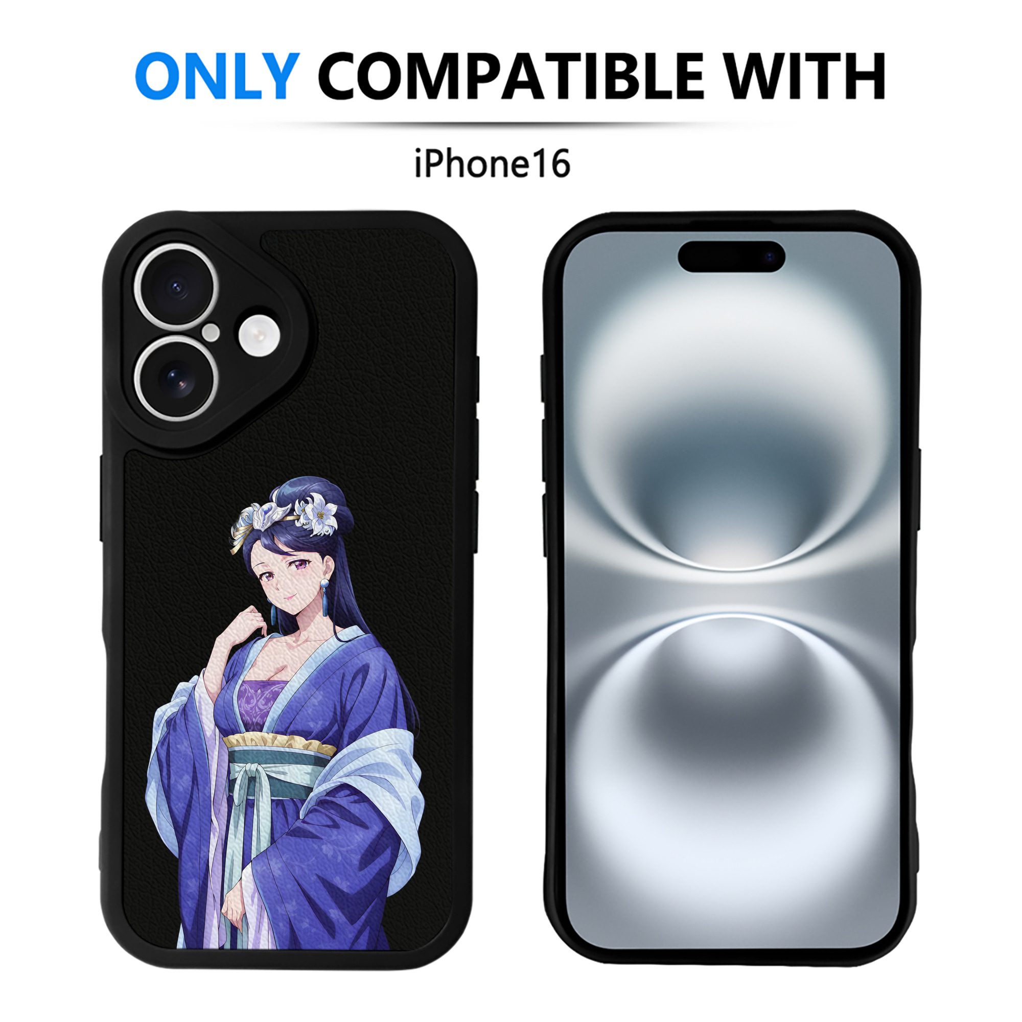 薬屋のひとりごと The Apothecary Diaries 【iPhone 16シリーズ対応】シリコンスマホケース（レザー調） 材質：シリコン